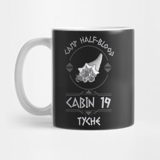 Cabin #19 in Camp Half Blood, Child of Tyche – Percy Jackson inspired design Mug